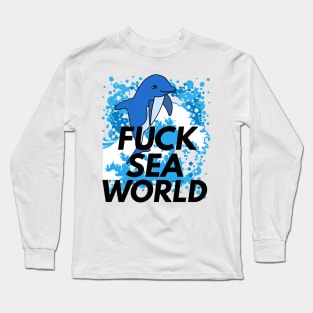 Save The Dolphins Long Sleeve T-Shirt